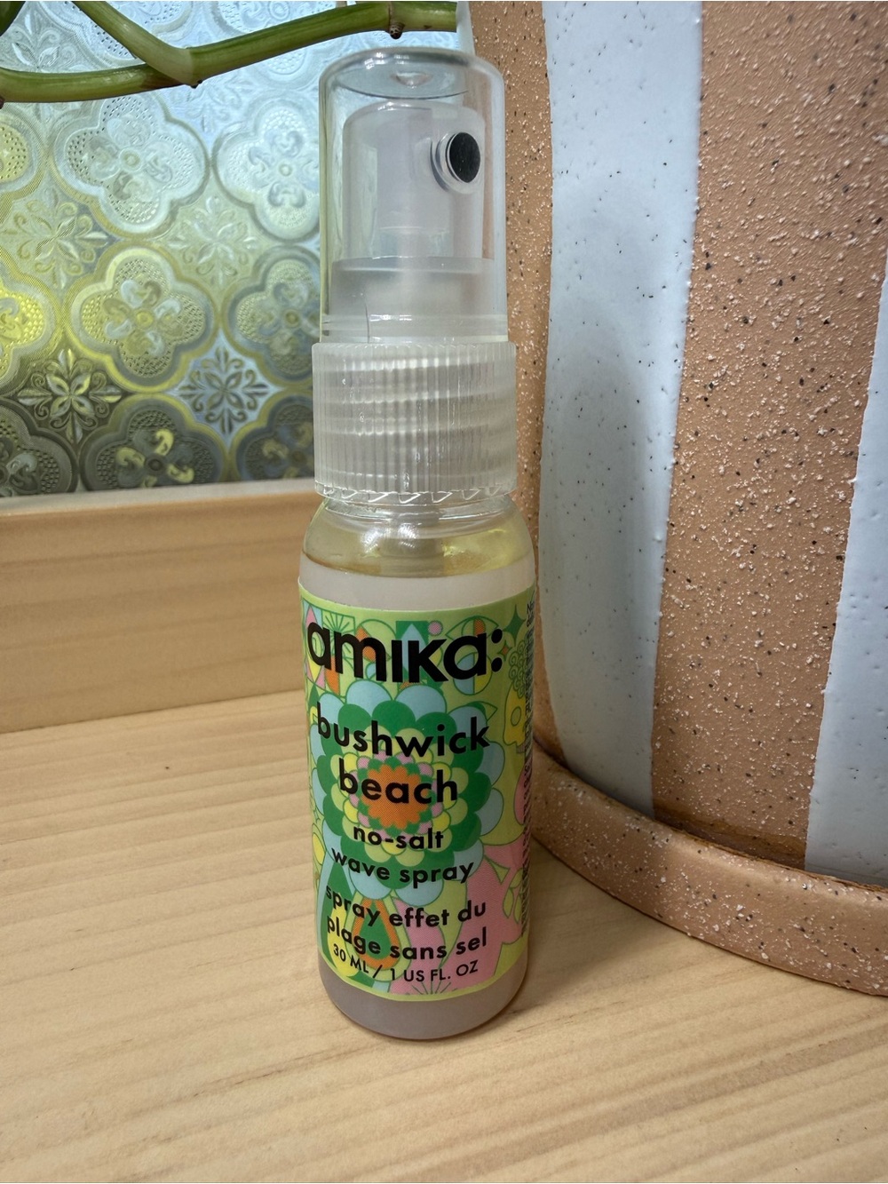 amika No-Salt Wave Spray Travel Size New